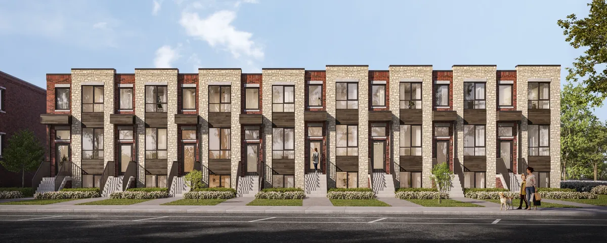 Elevation rendering, Heartlake Collection