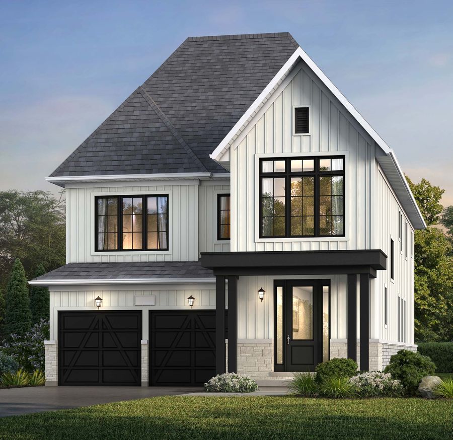 The Charnwood, 38' Single Detached, Elevation A rendering