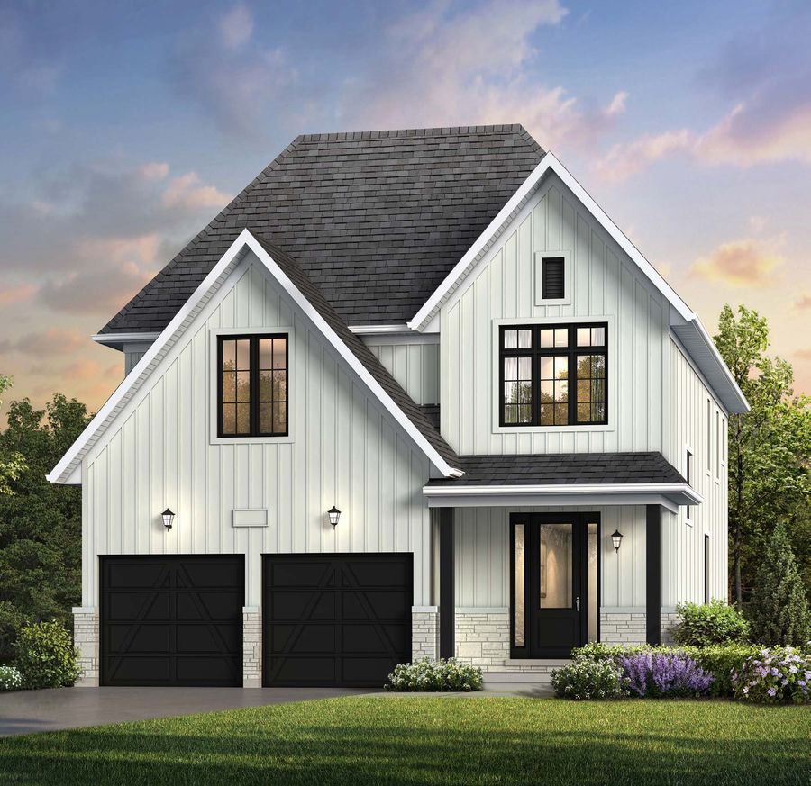 The Dartmoor, 38' Single Detached, Elevation A rendering