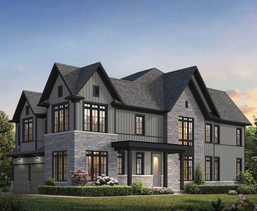 The Salisbury, 38' Single Detached, Elevation A rendering