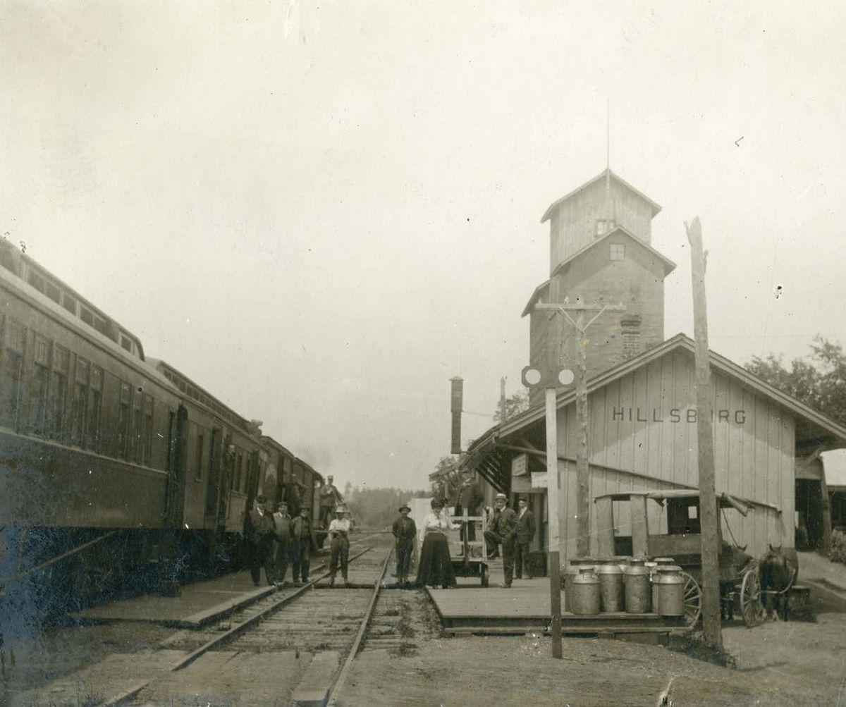Historic Hillsburgh railway station