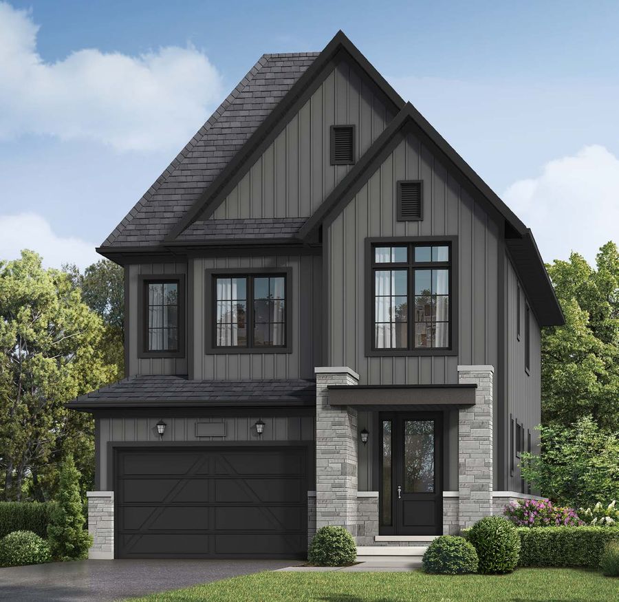 The Stonebrook, 32' Single Detached, Elevation A rendering