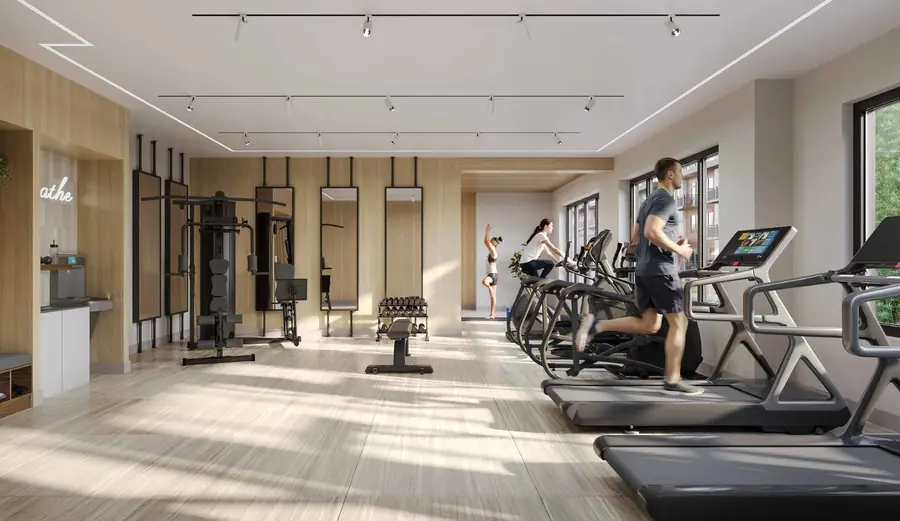 Fitness studio at Spruce Trails, Brampton